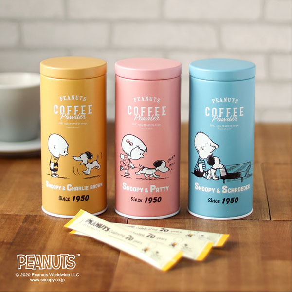 Inic Coffee Peanuts 生誕70周年記念缶入り第3弾 スヌーピーコーヒースティック ハイロースト 5杯分 イニックコーヒー 正規品 国内正規品 物語のある雑貨店 Nuts