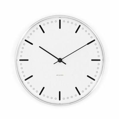 アルネヤコブセン 掛け時計 ARNE JACOBSEN シティホールクロック 21cm 43631 国内正規品 | 物語のある雑貨店 NUTS