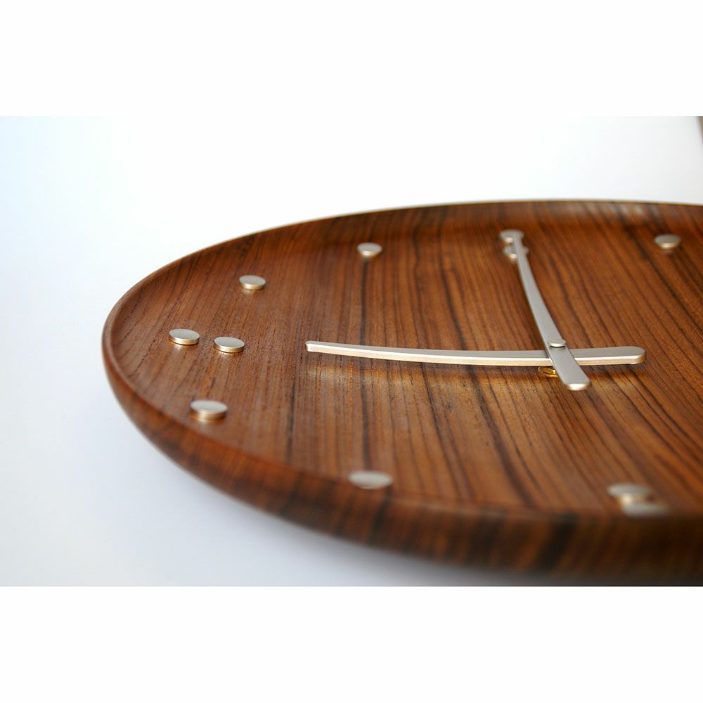 フィンユール クロック 掛け時計 ブラウン 780