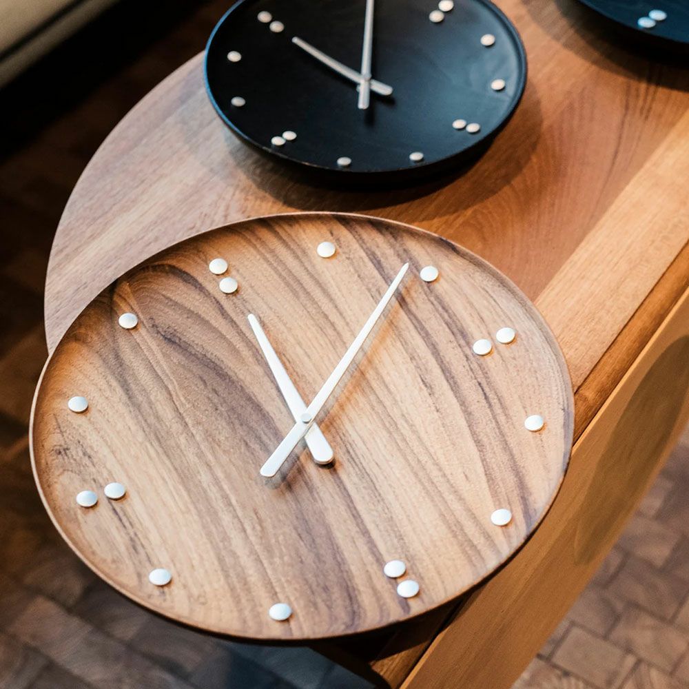 フィンユール クロック 掛け時計 ブラウン 780