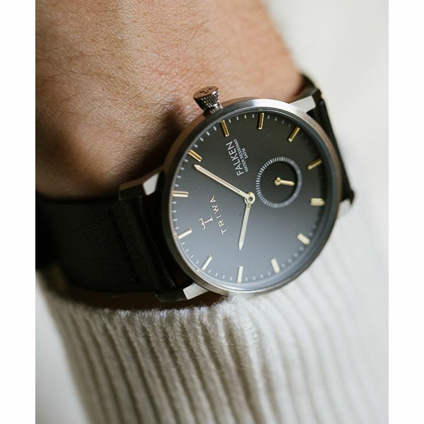 トリワ 腕時計 TRIWA ファルケン SMOKY FALKEN BLACK CLASSIC FAST119-CL010112 国内正規品