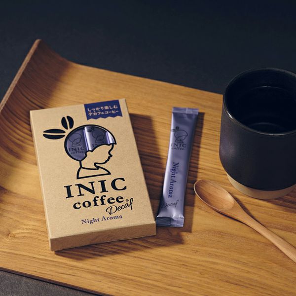 INIC Night Aroma 60本 デカフェ イニックコーヒー ナイトアロマ 12杯分 デカフェ（カフェイン