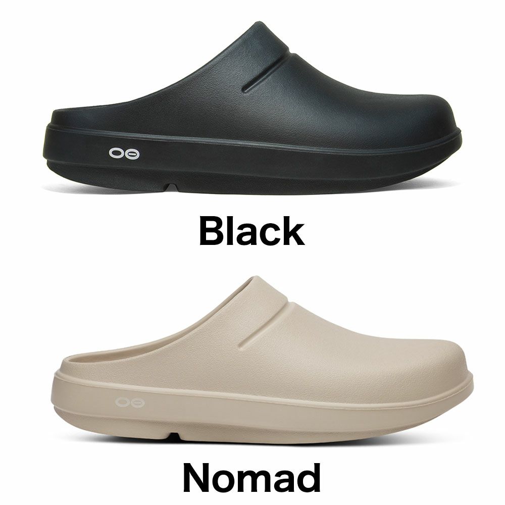 ウーフォス OOcloog ブラック リカバリー クロッグサンダル OOFOS ウークローグ 国内正規品