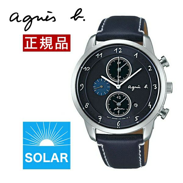アニエスベー 腕時計 agnes b. マルチェロ ソーラー クロノグラフ FBRD972 【40mm】 国内正規品