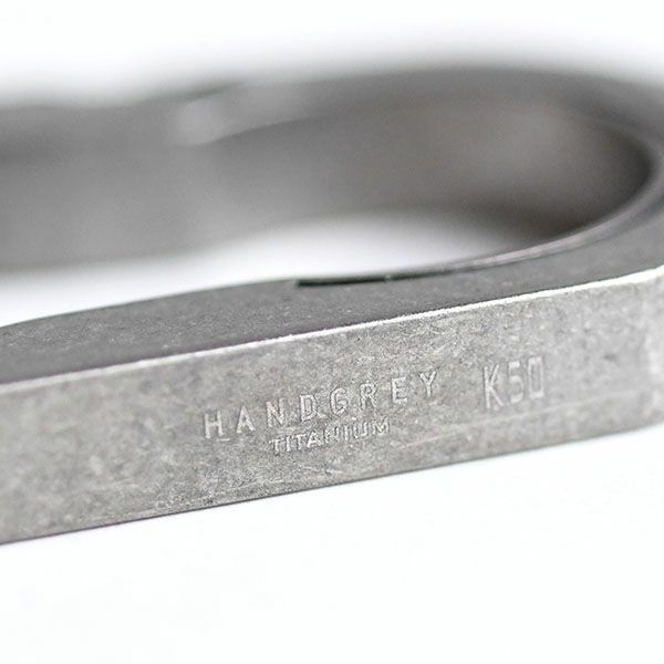 ハンドグレイ チタン製キーカラビナ(キーリング付属) HANDGREY ハンドグレイ チタン製キーカラビナ(キーリング付属) HANDGREY