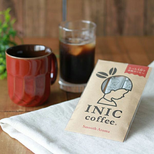 INIC coffee スムースアロマ ［3杯分 10個セット］ イニックコーヒー 【メール便対応商品 1点まで】