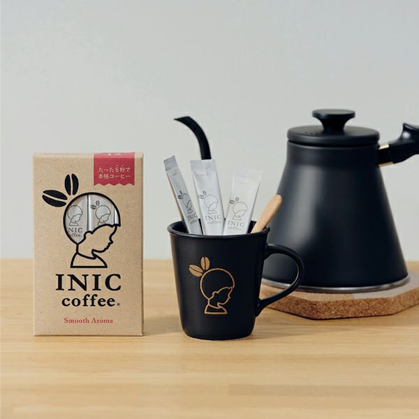 イニックコーヒー スムースアロマ 3杯分 10個セット｜メール便 1
