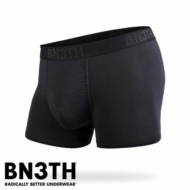 BN3TH ベニス （MYPAKAGE マイパッケージ） WEEKDAY TRUNKS SOLID BLACK