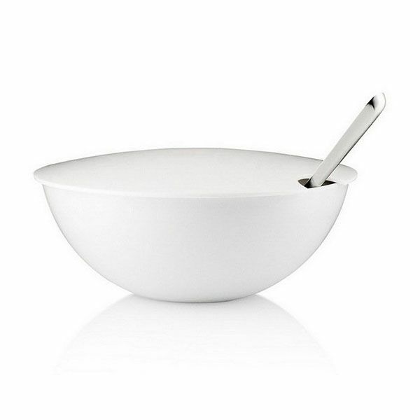 エバソロ evasolo 蓋つき サラダボウル 0.5L ホワイト サラダボール 567150 【正規品】