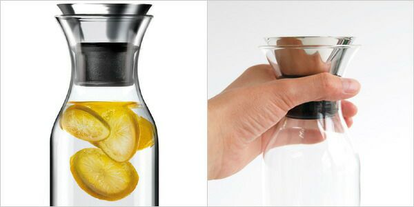 エバソロ evasolo フリッジカラフェ 1.4L カバーレス 耐熱ピッチャー 水差し 568015 【正規品】