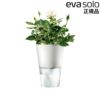 エバソロ evasolo フラワーポット ハーブポット 自動吸水式植木鉢 ホワイト Sサイズ 568103 【正規品】