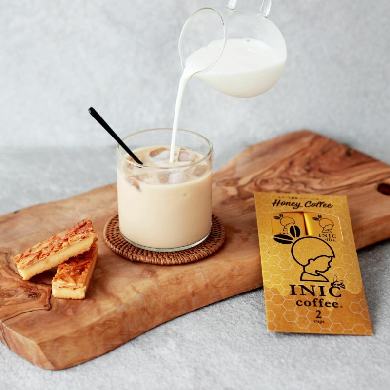 INIC coffee セット リュクスアロマ ハニーコーヒー ［各2杯分］ イニックコーヒー 【メール便対応商品 5点まで】