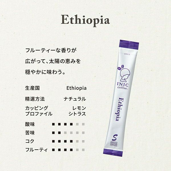 INIC coffee ビーンズアロマ ［6杯分］ イニックコーヒー 【メール便対応商品 4点まで】
