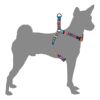 ウルフギャング マン＆ビースト ハーネス 胴輪 Mサイズ 中型犬用 Quetzal WH-002-07 【メール便対応商品 3点まで】