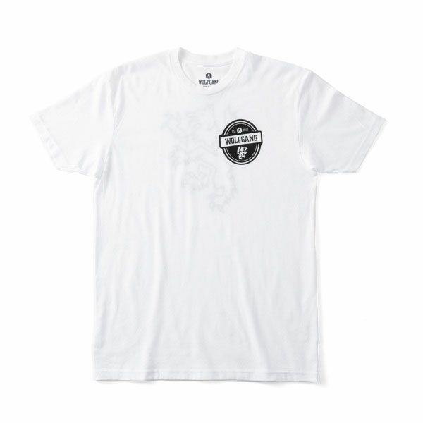 ウルフギャング マン＆ビースト リード Tシャツ Wander WHITE WOLFGANG MAN & BEAST TS-149-01【メール便対応商品 1点まで】