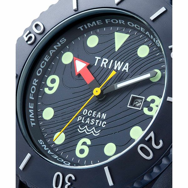 トリワ 腕時計 TRIWA Time for SUB Oceans SUBMARINER DEEP BLUE