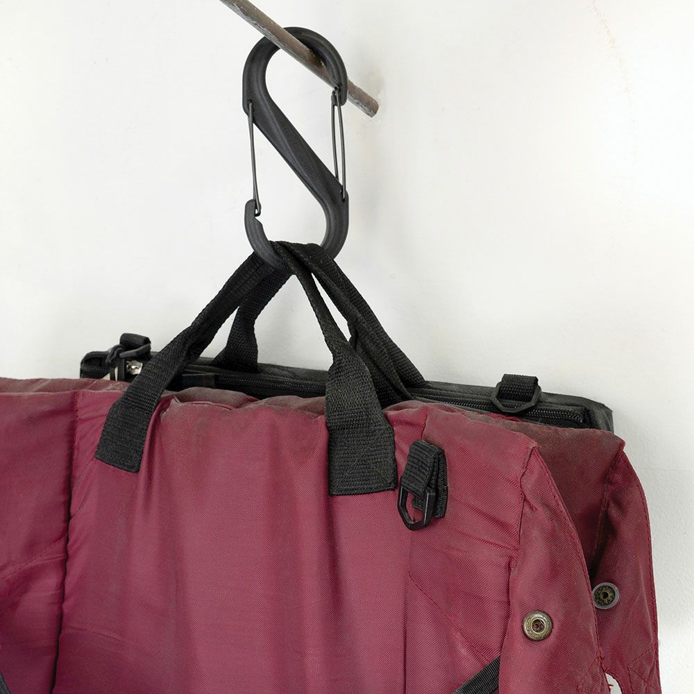 ナイトアイズ エスビナー プラスチック #8 耐荷重34kg デュアルカラビナ NITEIZE S-BINER 【メール便対応商品 2点まで】 国内正規品