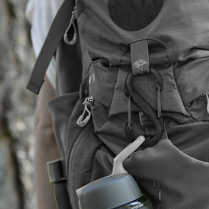 ナイトアイズ エスビナー プラスチック #4 耐荷重11kg デュアルカラビナ NITEIZE S-BINER 【メール便対応商品 5点まで】 国内正規品