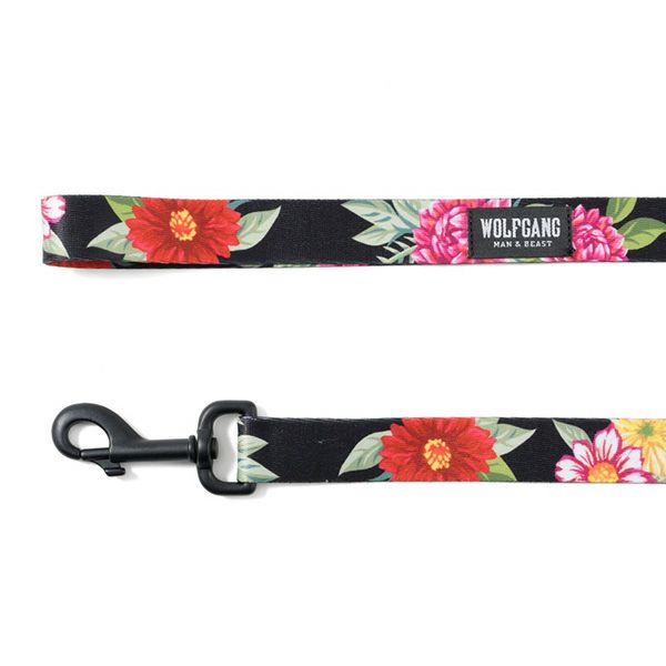 【ステッカープレゼント】ウルフギャング マン＆ビースト リード Mサイズ 中型犬用 DarkFloral WL-002-00 【メール便対応商品 3点まで】 国内正規品