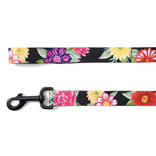 【ステッカープレゼント】ウルフギャング マン＆ビースト リード Mサイズ 中型犬用 DarkFloral WL-002-00 【メール便対応商品 3点まで】 国内正規品
