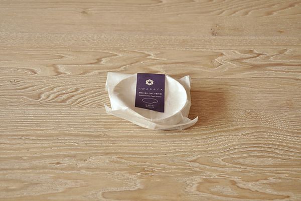 WASARA ワサラ 丸皿(小)・12枚セット 紙皿 紙の器 国内正規品