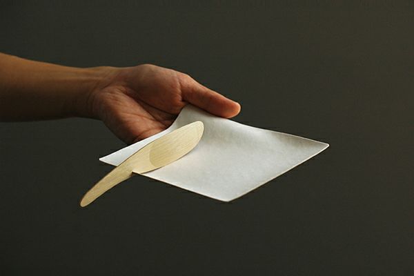 WASARA ワサラ 竹製スプーン・12本セット 紙皿 紙の器 国内正規品