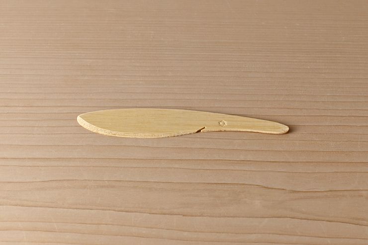 WASARA ワサラ 竹製ナイフ・12本セット 紙皿 紙の器 国内正規品