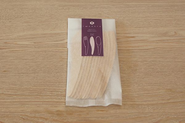 WASARA ワサラ 竹製ナイフ・12本セット 紙皿 紙の器 国内正規品