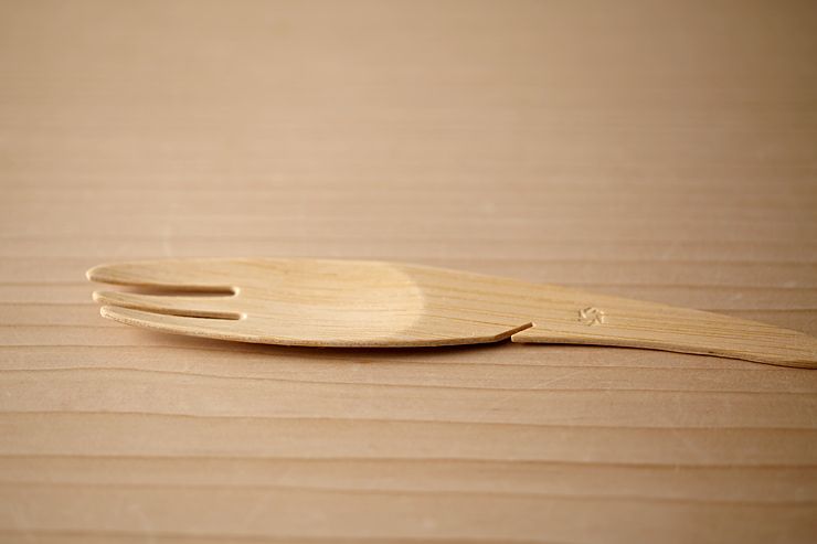 WASARA ワサラ パーティー セット 【角皿(中) コンポート タンブラー wasara 竹製フォーク 竹製スプーン】 紙皿 紙の器