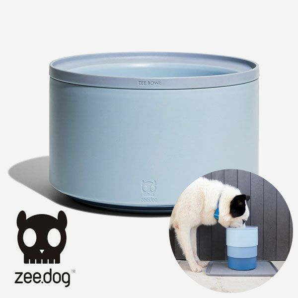 zee.dog ZEE.BOWL 高さ調整 フードボウル 犬用食器 ソフトブルー ライトブルー 水色 青 395825 ジードッグ 正規品
