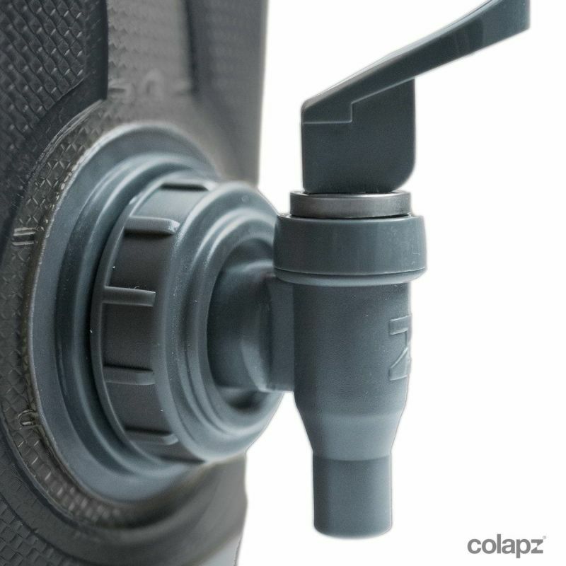 コラプズ ウォータージャグ 容量8リットル コラプシブル2in1ウォーターキャリア&バケツ グレー colapz 2in1 Kit 折りたたみ ウォータージャグ&バケツ