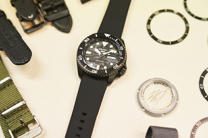 セイコーファイブスポーツ 腕時計 SEIKO 5 SPORTS 堀米雄斗 限定モデル