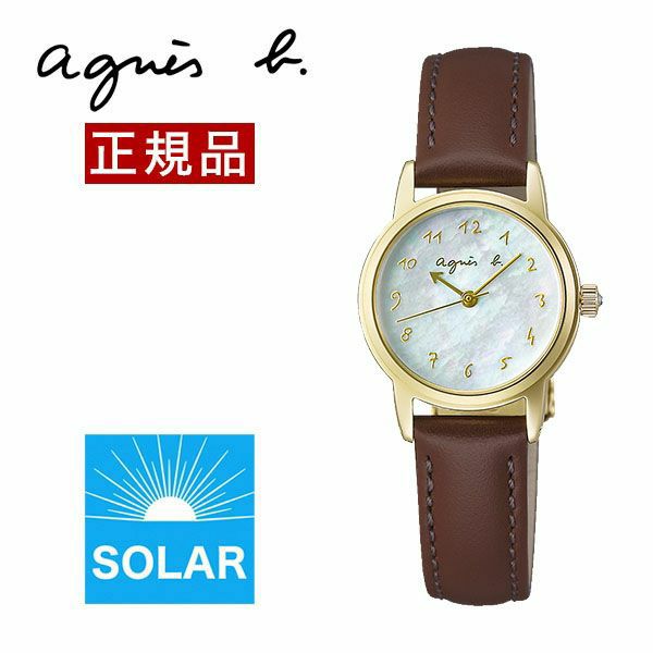 アニエスベー 腕時計 レディース agnes b. ソーラー FCSD991