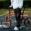 ナリフリ　4WAYストレッチサイクルイージーパンツ