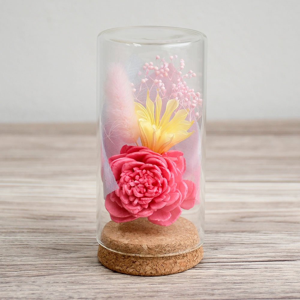 母の日プレゼント　花とコーヒー