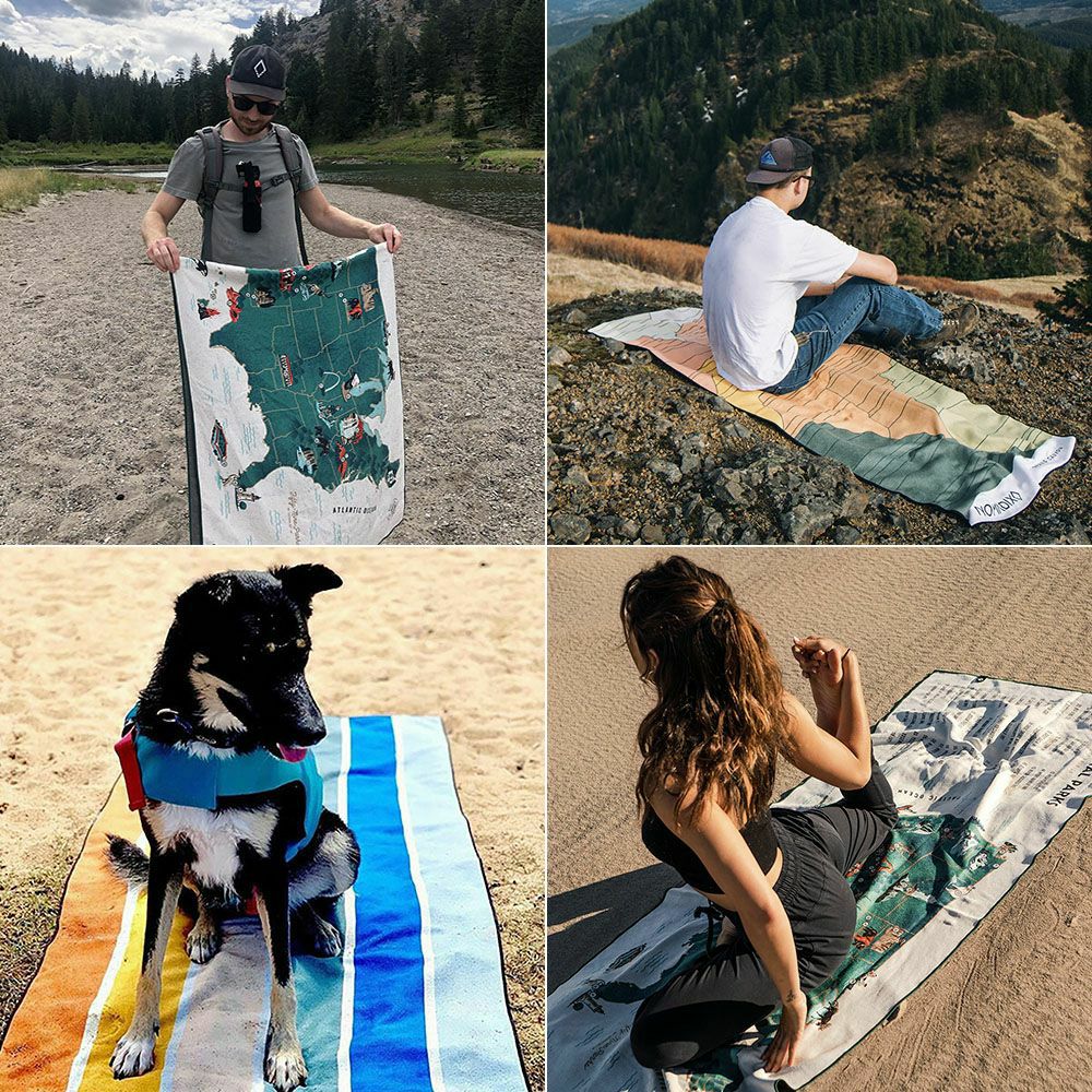 ノマディクスタオル 72×184cm NOMADIX TOWEL 全4デザイン ビーチタオル ヨガマット アウトドアタオル