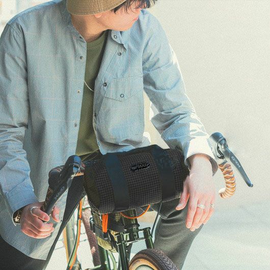 narifuri × OUTDOOR PRODUCTS ハンドルドラムバッグ