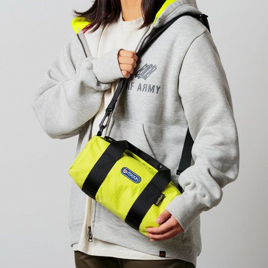 narifuri × OUTDOOR PRODUCTS ハンドルドラムバッグ