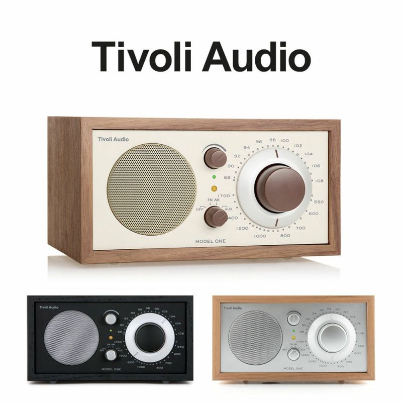 チボリオーディオ AM/ワイドFMラジオ付き Bluetooth スピーカー モデルワンBT  Tivoli Audio Model One BT