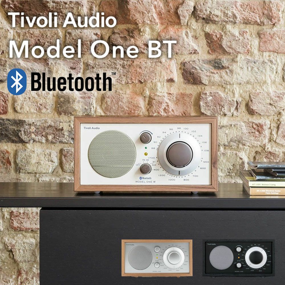 チボリオーディオ AM/ワイドFMラジオ付き Bluetooth スピーカー モデルワンBT  Tivoli Audio Model One BT