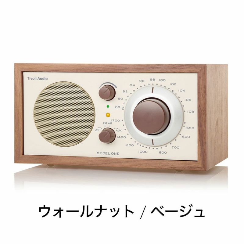 チボリオーディオ AM/ワイドFMラジオ付き Bluetooth スピーカー モデルワンBT Tivoli Audio Model One BT