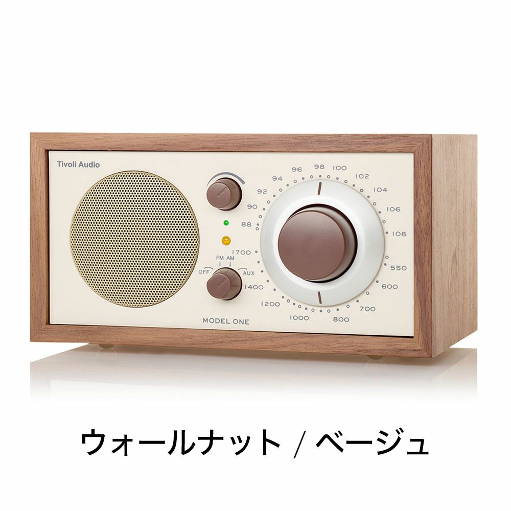 チボリオーディオ AM/ワイドFMラジオ付き Bluetooth スピーカー モデルワンBT  Tivoli Audio Model One BT