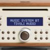 チボリオーディオ CDプレーヤー付き AM/ワイドFMラジオ Bluetooth スピーカー ミュージックシステムBT ウォールナット/ベージュ Tivoli Audio Music System BT