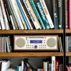 チボリオーディオ CDプレーヤー付き AM/ワイドFMラジオ Bluetooth スピーカー ミュージックシステムBT ウォールナット/ベージュ Tivoli Audio Music System BT