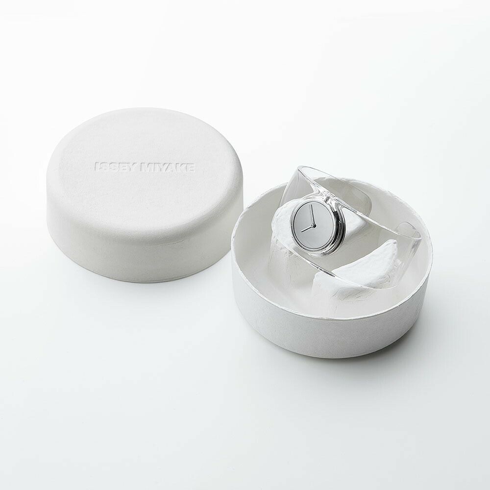 イッセイミヤケ ペアウォッチ オー クリア SILAW001 NYAS001