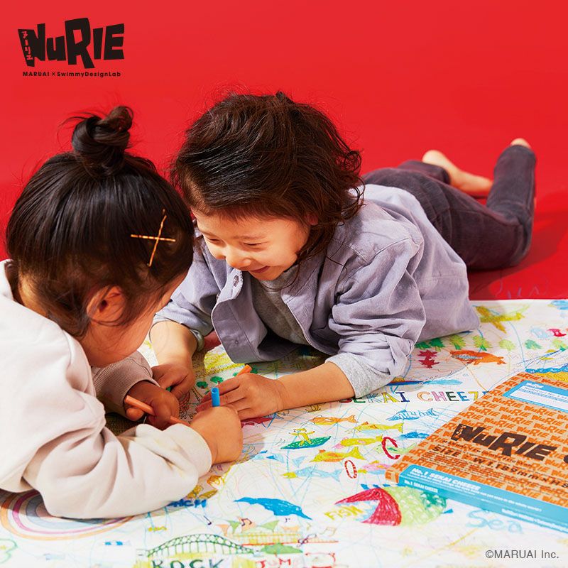 巨大な塗り絵 NuRIEori ヌーリエオリ