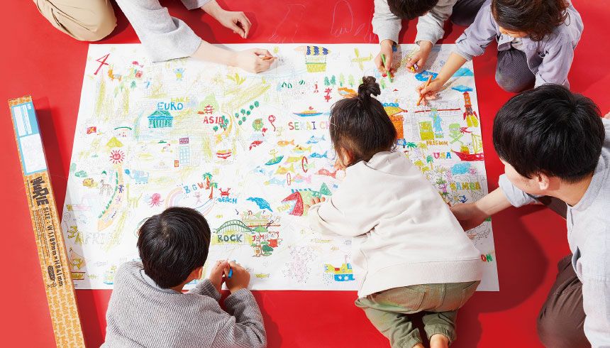 巨大な塗り絵 NuRIEori ヌーリエオリ