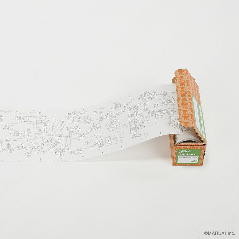 長ーい塗り絵 NuRIEroll ヌーリエロール