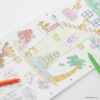 長ーい塗り絵 NuRIEroll ヌーリエロール
