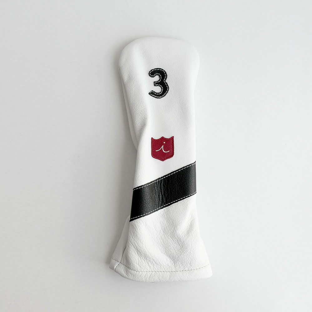 イリアック ゴルフ ヘッドカバー 3番ウッド用 FW アメリカ製 イタリアンレザー ロイヤル iliac golf Royal